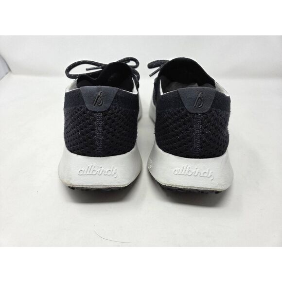 ALLBIRDS TREE DASHER 2 BLACK WHITE SOLE RUNNING SHOES SNEAKERS MENS SIZE 10 - Picture 3 of 8